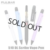510を隠せるボールペン型 Pulsar - 510 DL Scribe Vape Pen （510規格 ／ CBD系カートリッジ バッテリー ヴェポライザー ／ Type-C充電）
