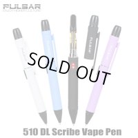 510を隠せるボールペン型 Pulsar - 510 DL Scribe Vape Pen （510規格 ／ CBD系カートリッジ バッテリー ヴェポライザー ／ Type-C充電）