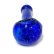 画像4: Cellular Blue Glass Spoon Pipe ガラスパイプ (4)
