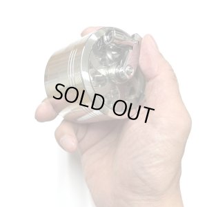 画像5: 4pc Metal Crank Grinder ハンドル付き グラインダー φ60mm