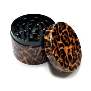 画像1: 4 Layer Grinder  グラインダー ／ クラッシャー （レオパード）φ49mm 