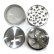 画像4: 4pc Metal Crank Grinder ハンドル付き グラインダー φ60mm (4)