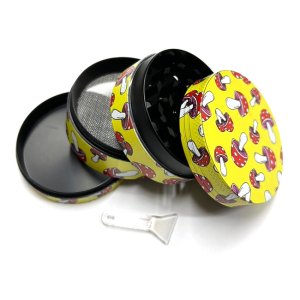 画像3: 4 Layer Grinder  グラインダー ／ クラッシャー （リトルマッシュ）φ48mm 