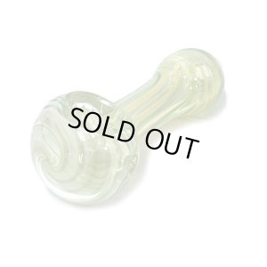 画像2: Ropes & Swirls Glass Spoon Pipe ガラスパイプ