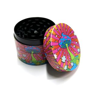 画像1: 4 Layer Grinder  グラインダー ／ クラッシャー （マッシュルーム）φ48mm 