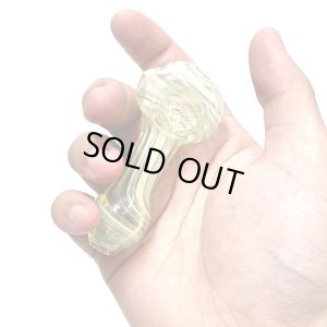 画像5: Ropes & Swirls Glass Spoon Pipe ガラスパイプ