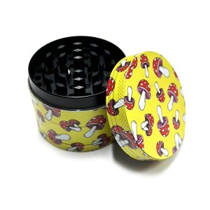 画像1: 4 Layer Grinder  グラインダー ／ クラッシャー （リトルマッシュ）φ48mm 