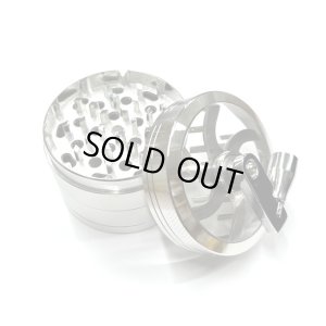 画像2: 4pc Metal Crank Grinder ハンドル付き グラインダー φ60mm