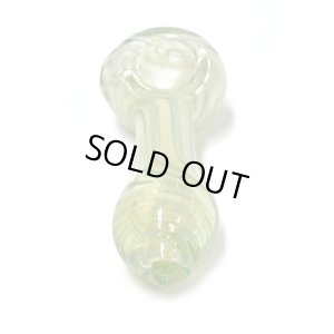 画像4: Ropes & Swirls Glass Spoon Pipe ガラスパイプ