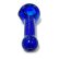 画像3: Cellular Blue Glass Spoon Pipe ガラスパイプ (3)