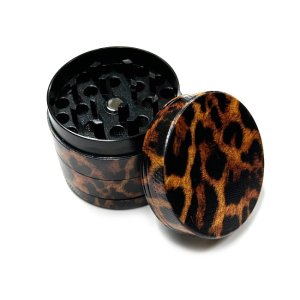 画像1: 4 Layer Grinder  グラインダー ／ クラッシャー （レオパード）φ38mm 
