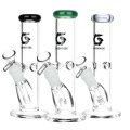 GLASS HOUSE - Pinched Straight Tube Glass Water Pipe  アイス ガラスボング  20cm