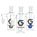 GLASS HOUSE - Diffuser Ash Catcher ガラスボング用 拡張チャンバーパーツ 90°（14mm）