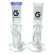 画像3: GLASS HOUSE - Pinched Straight Tube Glass Water Pipe  アイス ガラスボング  20cm