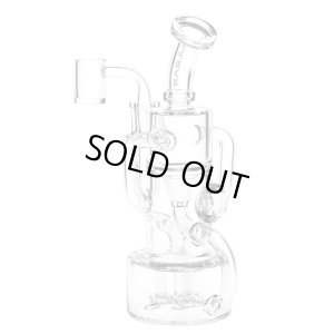 画像2: Pulsar - Debonaire Diamond Triple Perc Glass Recycler Dab Rig リサイクラー ダブリグ ボング 23.5cm