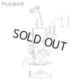 Pulsar - Debonaire Diamond Triple Perc Glass Recycler Dab Rig リサイクラー ダブリグ ボング 23.5cm
