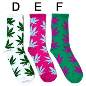 画像3: Mad Toro - Hemp Leaf Socks ヘンプリーフソックス 靴下
