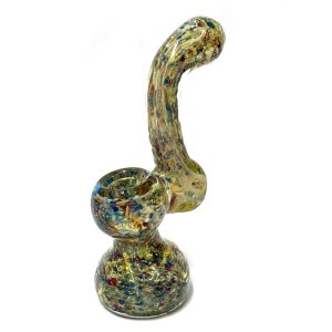 画像2: Rainbow Speckled Glass Bubbler ガラスバブラー 
