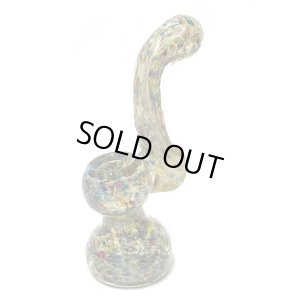 画像2: Rainbow Speckled Glass Bubbler ガラスバブラー 