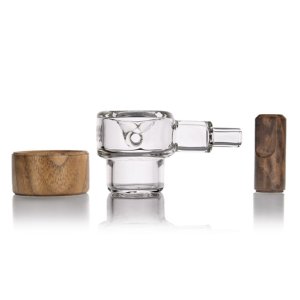 画像3: MJ Arsenal - Granby Hand Pipe ガラス& ウッド ハンドパイプ