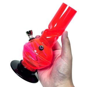 画像4: Cross Bubble Twist アクリル アイス ボング 20cm