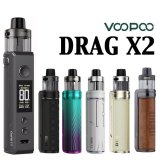VOOPOO - DRAG X2 Kit ブープードラッグエックス2（電子タバコ ／ 電子シーシャ／ VAPEスターターキット）