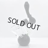 Heady Smoking Pipes - Black Hookah Bubbler  ガラスバブラー 