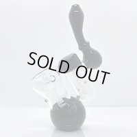Heady Smoking Pipes - Black Hookah Bubbler  ガラスバブラー 