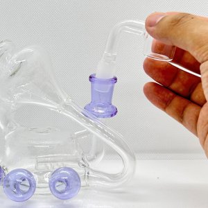 画像5: Purple Beaker Recycler Dab Rig リサイクラーダブリグ
