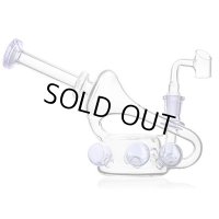 Purple Beaker Recycler Dab Rig リサイクラーダブリグ