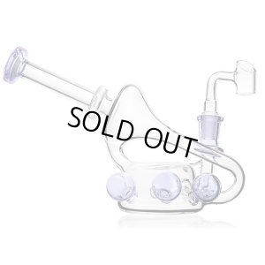 画像1: Purple Beaker Recycler Dab Rig リサイクラーダブリグ