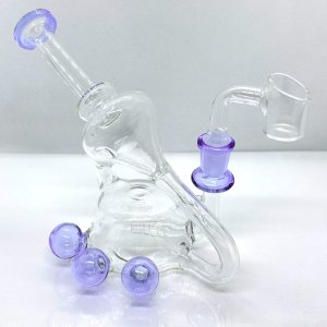 画像2: Purple Beaker Recycler Dab Rig リサイクラーダブリグ