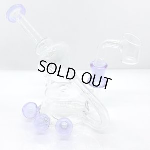 画像2: Purple Beaker Recycler Dab Rig リサイクラーダブリグ
