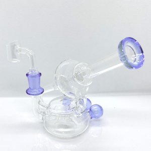 画像3: Purple Beaker Recycler Dab Rig リサイクラーダブリグ