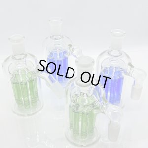画像4: Pyrex Bubbler Ash Catcher ガラスボング用 拡張チャンバーパーツ （90°／45°）（14mm／18mm）
