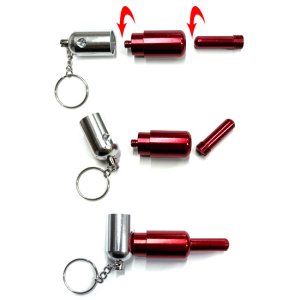 画像2: カプセル キーホルダー型シークレットパイプ