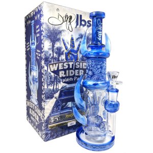 画像1: Dogg lbs - Westside Rider Bong ウエストサイドライダー ボング 32cm