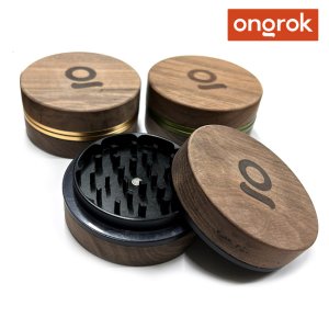 画像1: ONGROK - 2Piece Walnut Grinder オングロック 2ピースウォールナット グラインダー ／ クラッシャー φ75mm