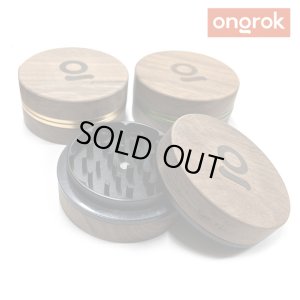 画像1: ONGROK - 2Piece Walnut Grinder オングロック 2ピースウォールナット グラインダー ／ クラッシャー φ75mm
