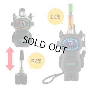 画像2: 510を隠せる2WAY仕様 OOZE - 510 Bot Character Vape （510規格 ／ CBD系カートリッジ バッテリー ヴェポライザー ／ Type-C充電）