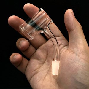 画像4: Flat Top Quartz Glass Bangar 45° ／10mm クォーツ バンガー （WAX・ダブリグ用 火皿）