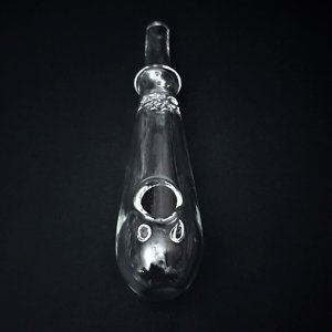画像3: Thick Baton Style Glass クラックパイプ ガラパイ - 12.5cm