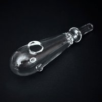 Thick Baton Style Glass クラックパイプ ガラパイ - 12.5cm