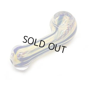 画像2: Color Changing Left Hand Glass Pipe ガラスパイプ