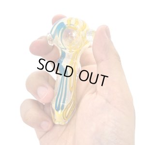 画像7: Color Changing Hand Glass Pipe ガラスパイプ