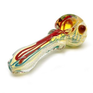 画像1: Color Changing Hand Glass Pipe ガラスパイプ