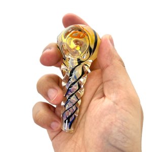 画像7: Color Changing Hand Glass Pipe ガラスパイプ