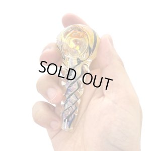 画像7: Color Changing Hand Glass Pipe ガラスパイプ