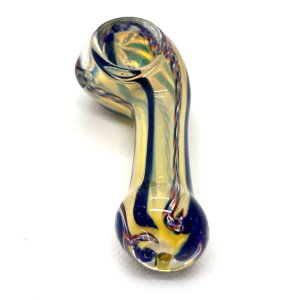 画像6: Color Changing Left Hand Glass Pipe ガラスパイプ