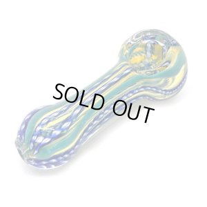 画像1: Color Changing Hand Glass Pipe ガラスパイプ